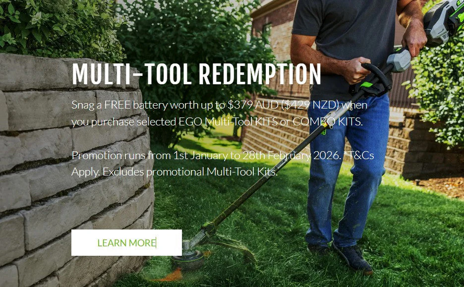 EGO Multi-Tool Kit Battery Redemption Offer (January–February 2026) Battery
